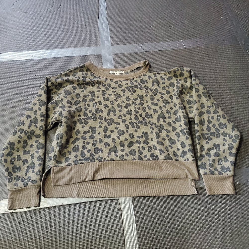 Leopard Print Sweatshirt